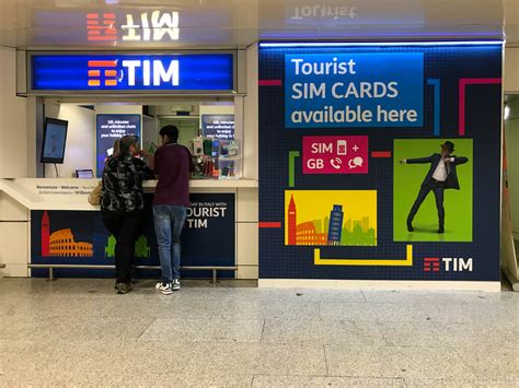 tim tourist sim card